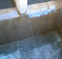 FILTER DISCHARGE WEIR